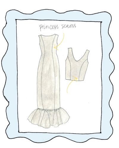 Fashion Glossary: Princess Seams