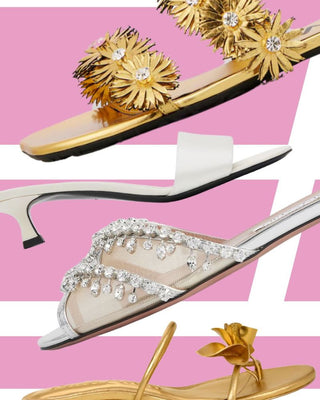 Bridal Shoes: Sassy Sandals!