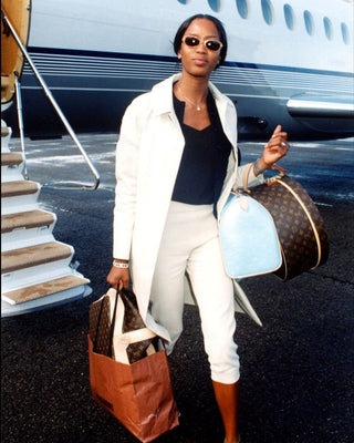 Runway to Jetway: 90s Models in their Off Duty Airport Best