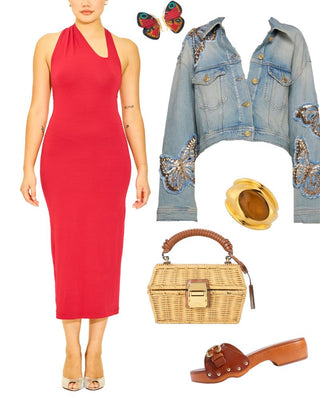 Styled Up! The Ultimate 90s LRD (Little Red Dress)