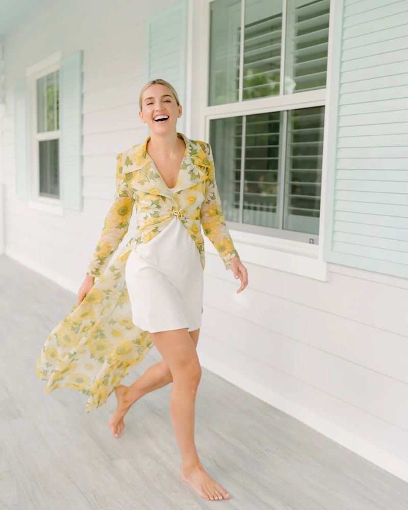 Vogue Weddings: Amanda Jones in Colorful Vintage from Happy Isles