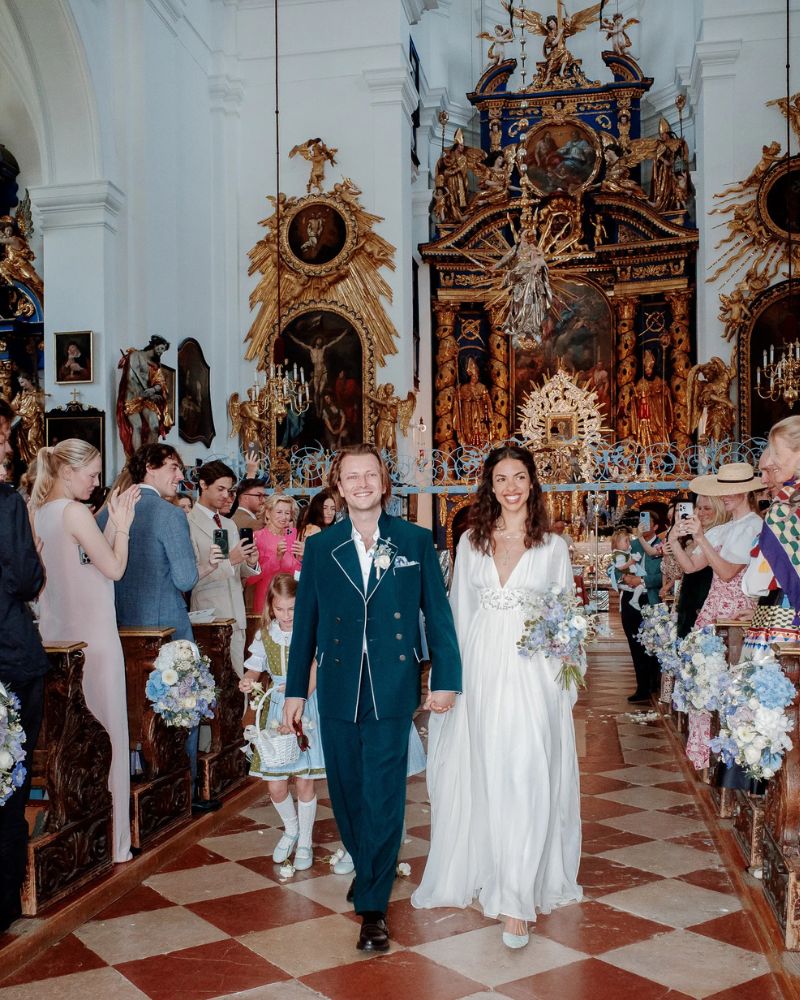 Vogue Weddings: Sophia Herring in 2011 Alexander McQueen from Happy Isles